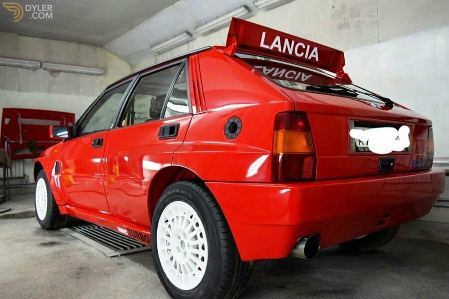 Lancia Delta Evolution 1 Integrale Hatchback 1992 Red