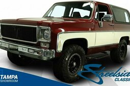 Chevrolet Blazer 4X4 SUV 1977 Red