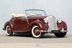 Mercedes-Benz 170 S Convertible A Cabriolet / Roadster 1949 Burgundy