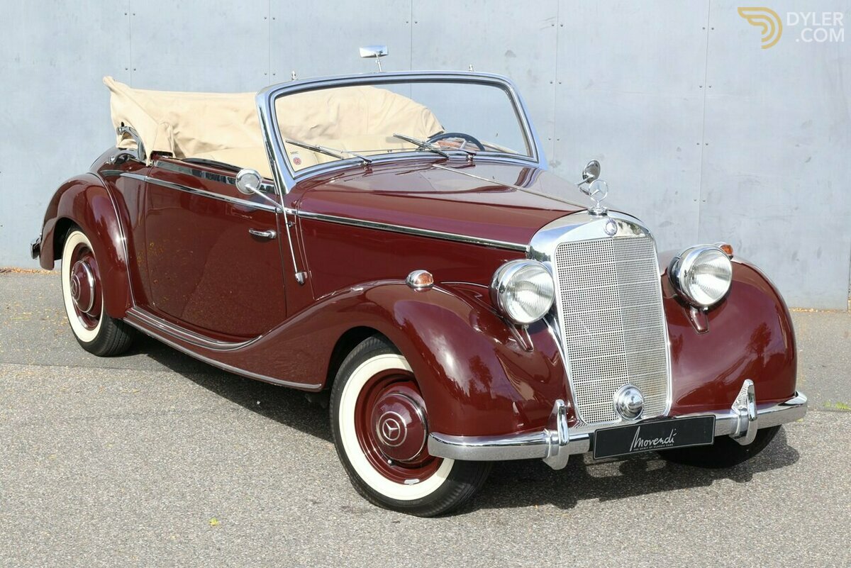 1949 Mercedes-Benz 170 S Convertible A, foto 11