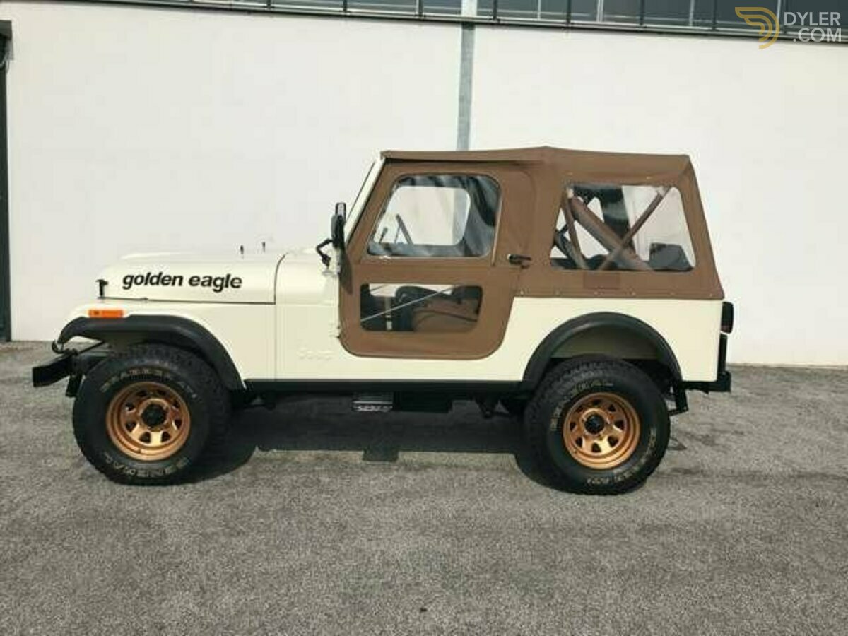 1979 Jeep CJ7 Golden Eagle Blanco, foto 2