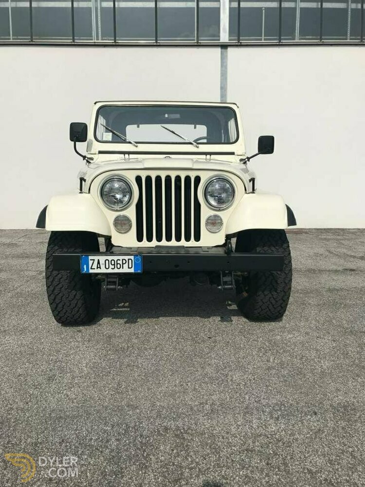 1979 Jeep CJ7 Golden Eagle Blanco, foto 1