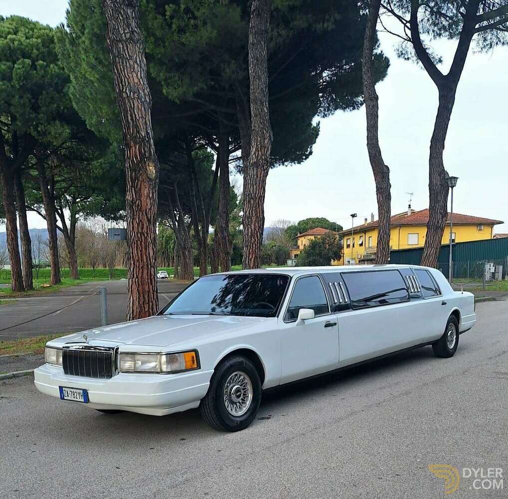 1991 Lincoln Town Car Continental Stretch Limousine 9 Posti - ASI, foto 1