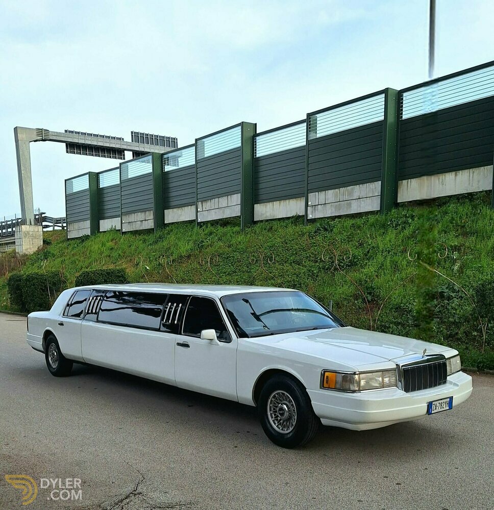 1991 Lincoln Town Car Continental Stretch Limousine 9 Posti - ASI, foto 6