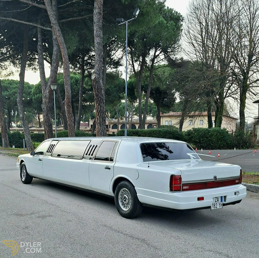 1991 Lincoln Town Car Continental Stretch Limousine 9 Posti - ASI, foto 3