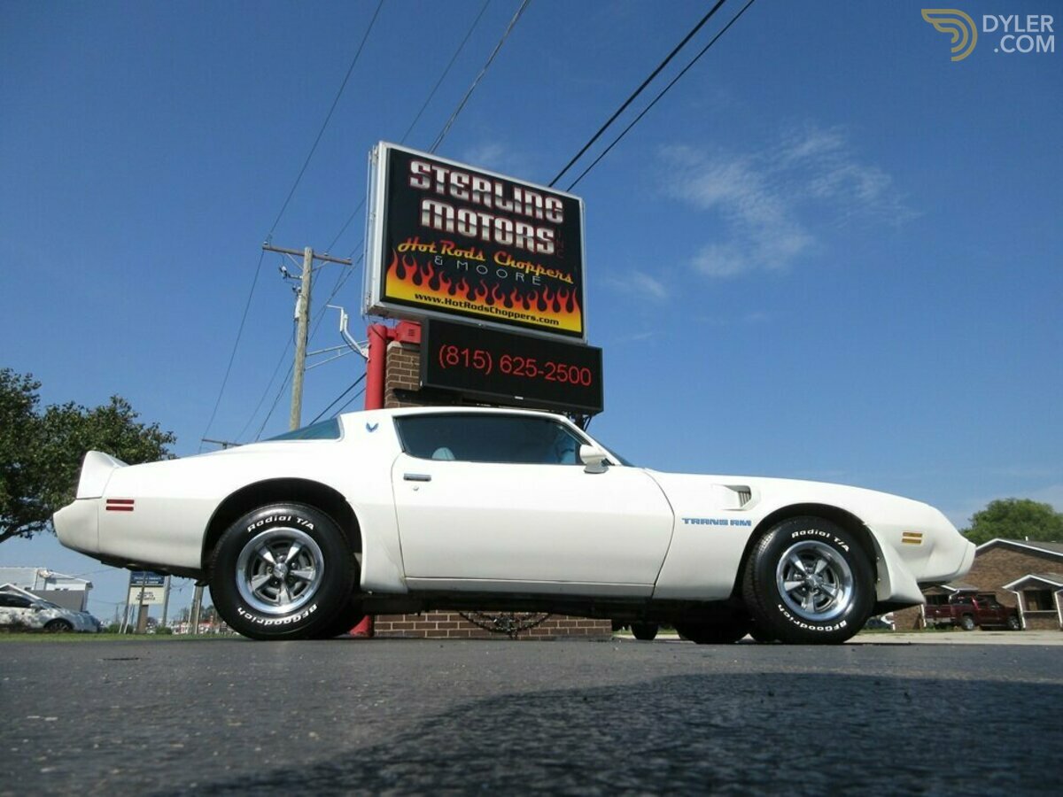 1979 Pontiac Firebird Trans Am White, foto 1