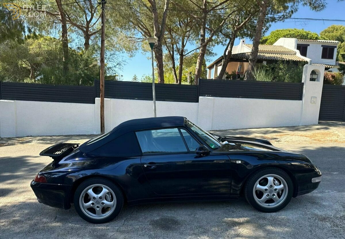 1996 Porsche 911 993 Carrera 4 Cabriolet, foto 9