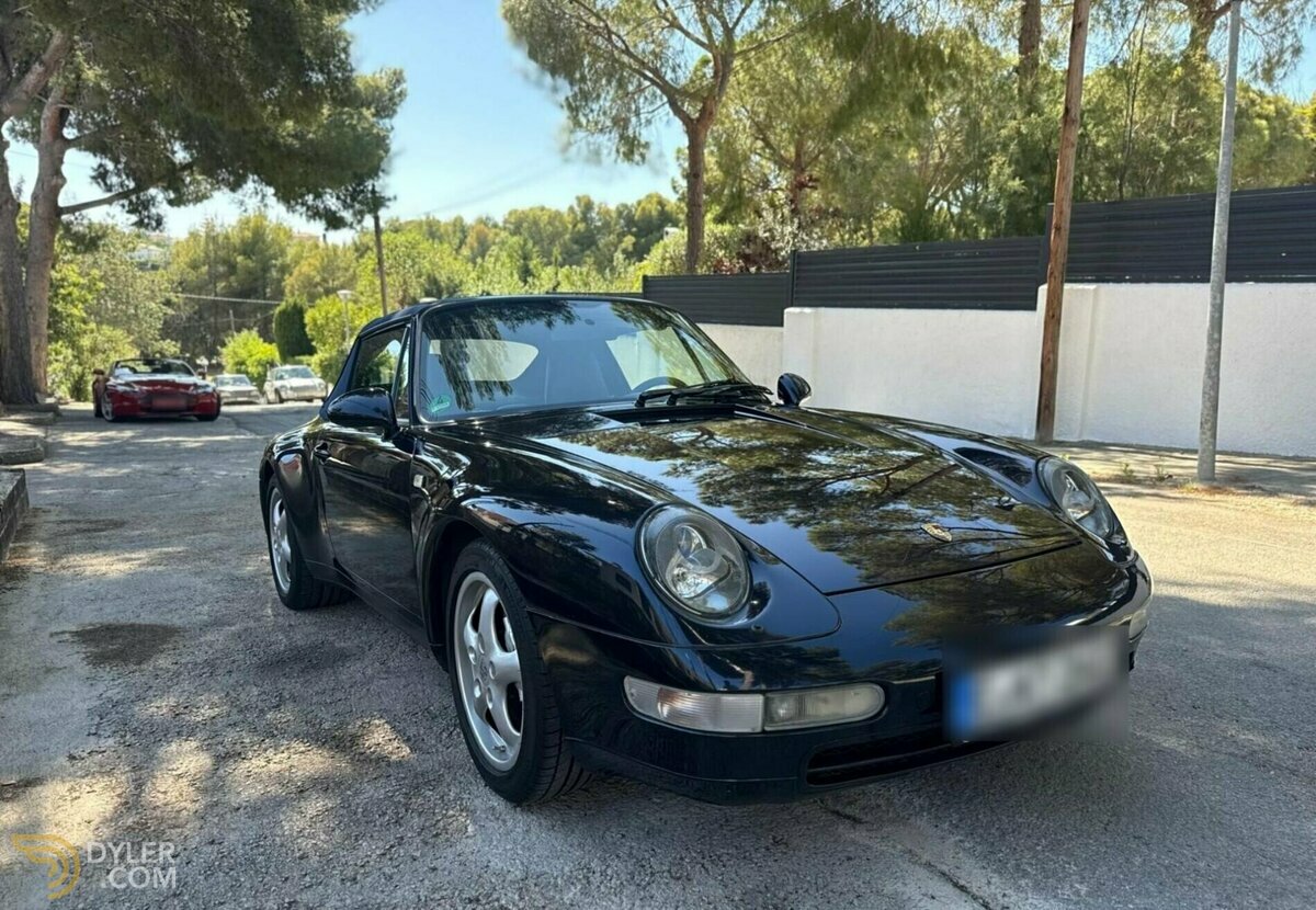1996 Porsche 911 993 Carrera 4 Cabriolet, foto 10