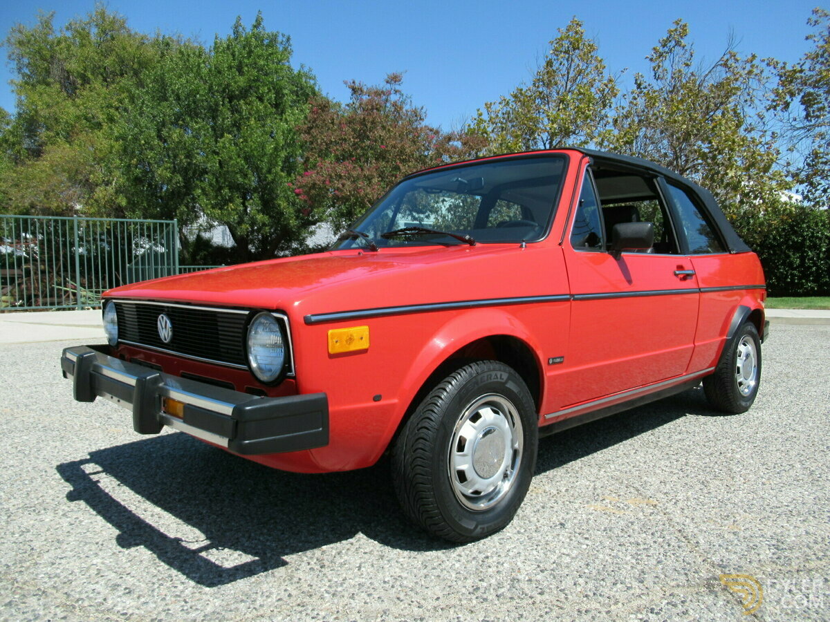1983 Volkswagen Rabbit Cabriolet, foto 1