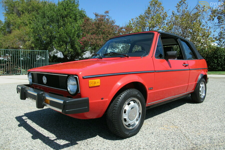 Classic 1983 Volkswagen Rabbit Cabriolet For Sale. Price 11 900