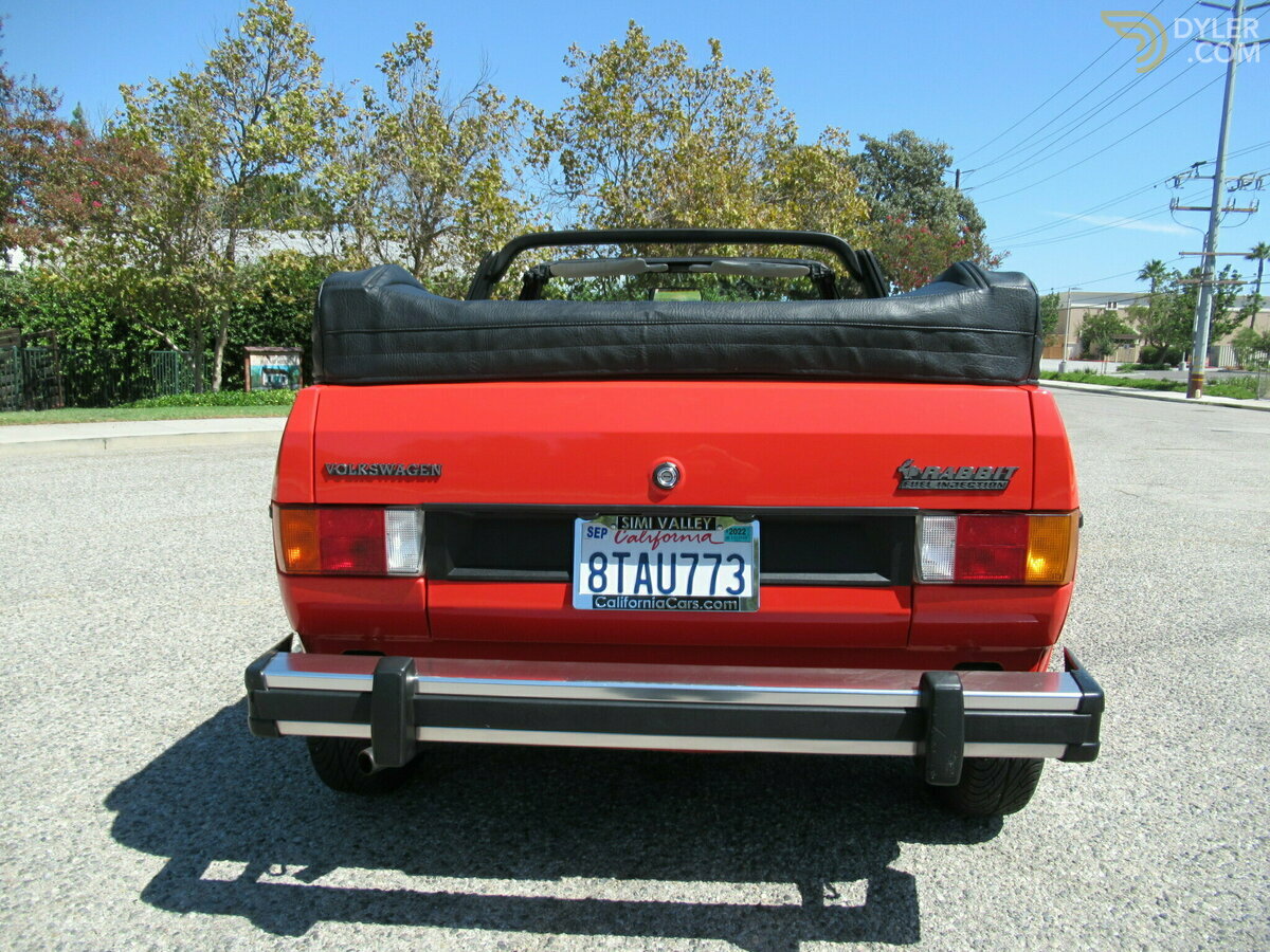 1983 Volkswagen Rabbit Cabriolet, foto 5