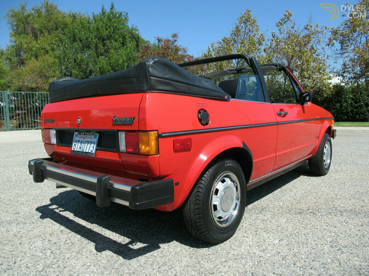 1983 Volkswagen Rabbit Cabriolet, foto 6