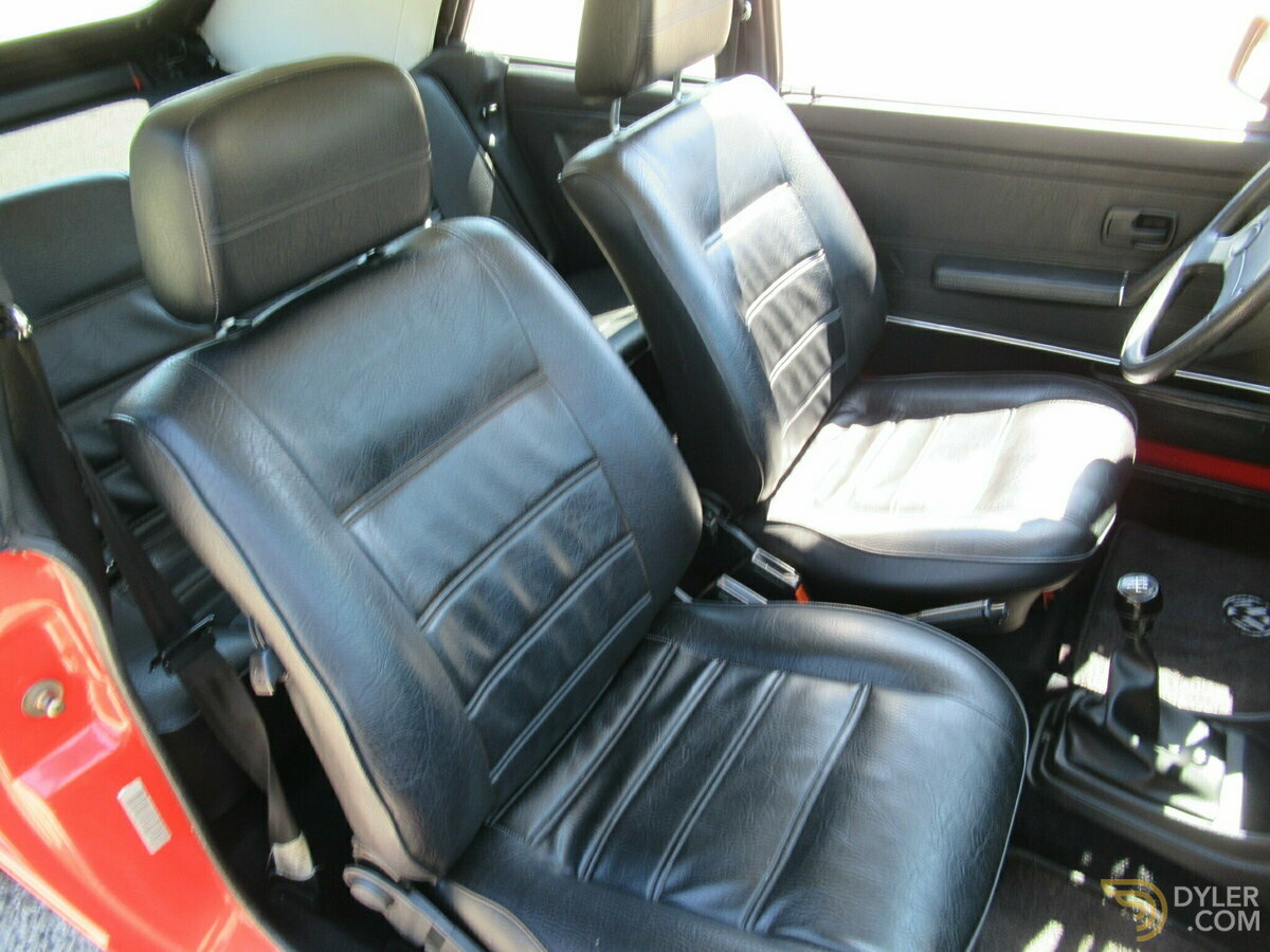 1983 Volkswagen Rabbit Cabriolet, foto 10