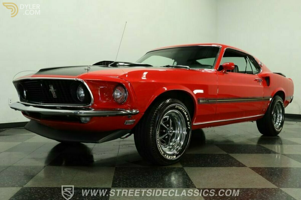 1969 Ford Mustang Mach 1 Fastback, foto 1