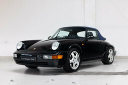 Porsche 911 Cabrio 3.6 Carrera 4 Cabriolet / Roadster 1990 Nero
