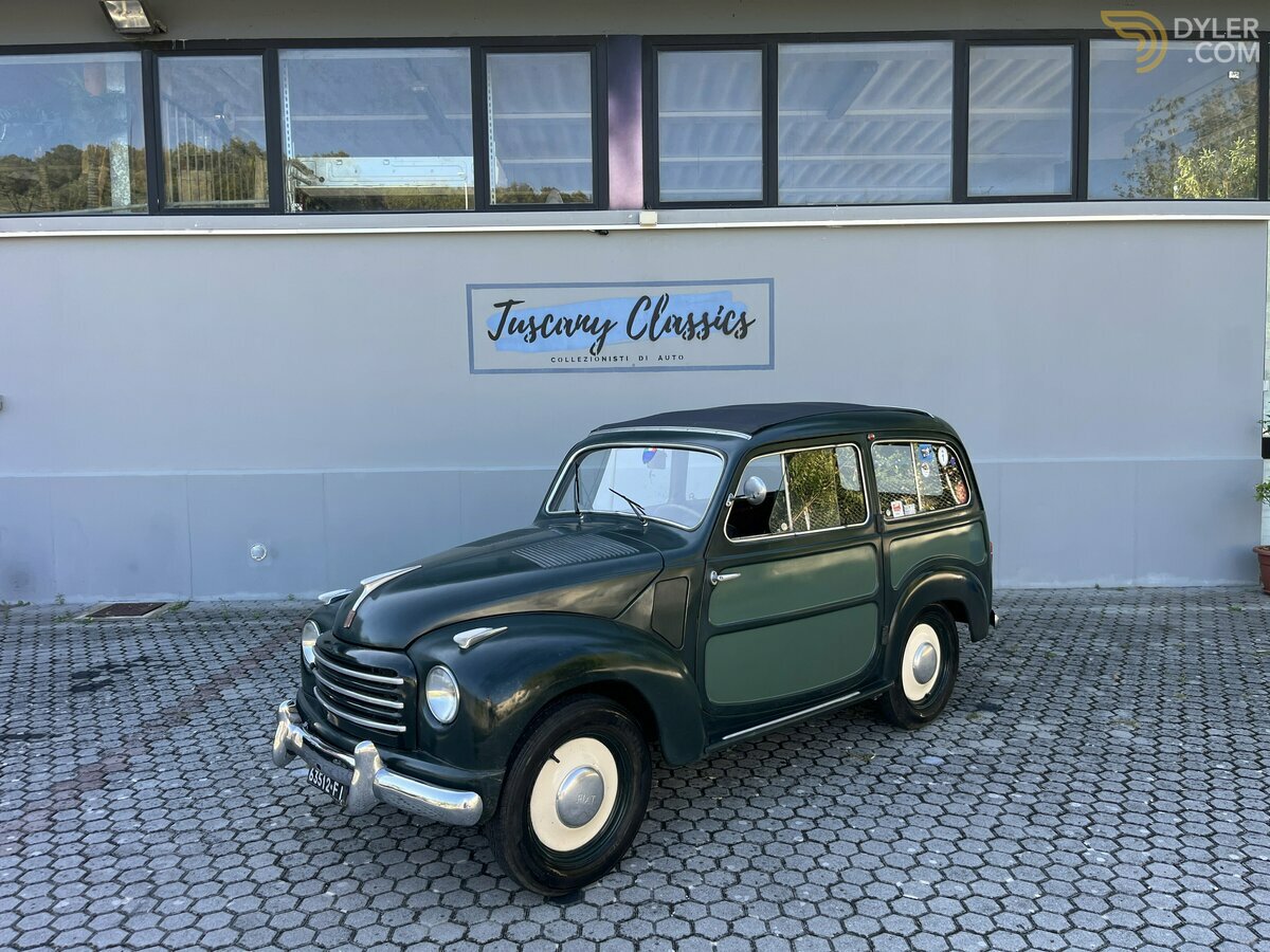 1953 Fiat 500 C Giardinetta Belvedere, foto 1