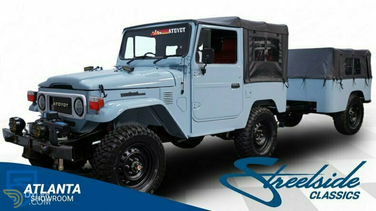 1982 Toyota Land Cruiser FJ40 with Trailer, foto 1