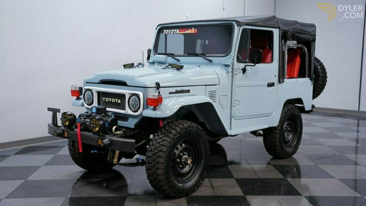1982 Toyota Land Cruiser FJ40 with Trailer, foto 5
