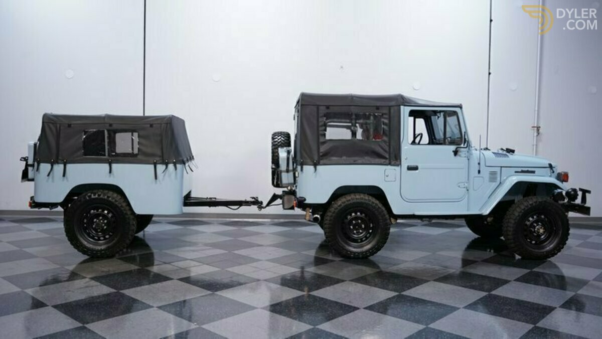 1982 Toyota Land Cruiser FJ40 with Trailer, foto 12