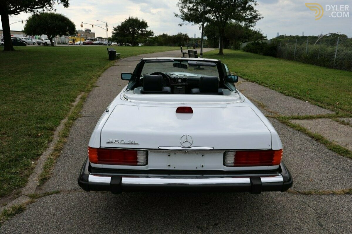 1986 Mercedes-Benz 560 SL, foto 5