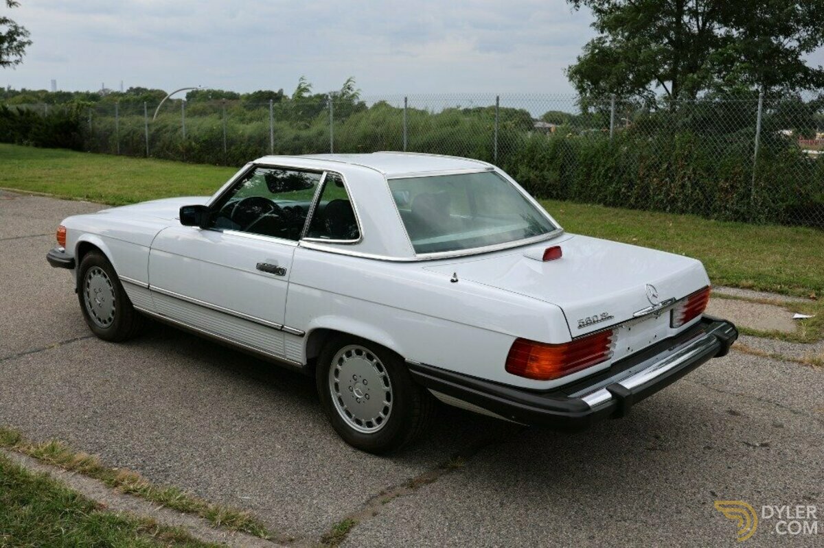 1986 Mercedes-Benz 560 SL, foto 7