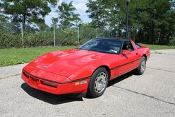 Chevrolet Corvette Coupé 1987 Rosso