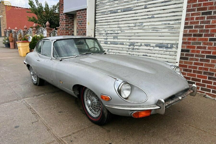 Jaguar XKE 1971 Silver