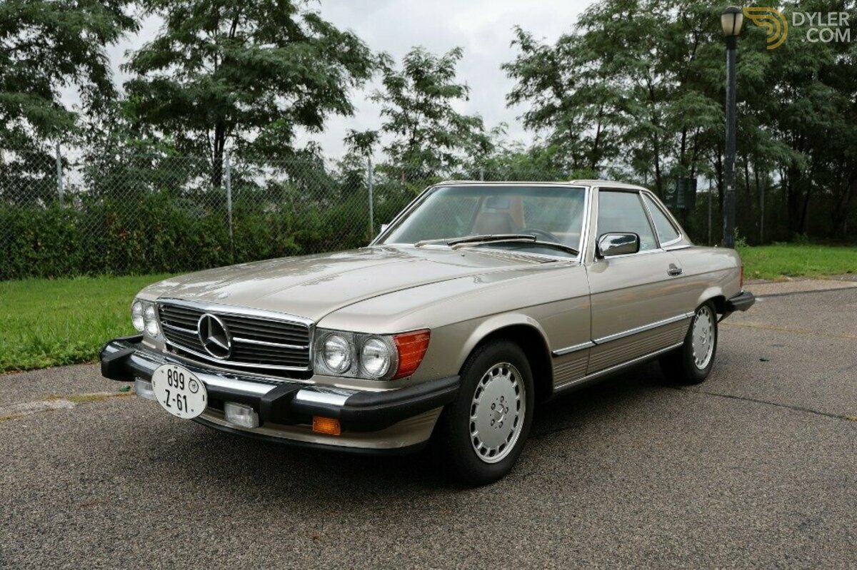 1989 Mercedes-Benz 560 SL, foto 1