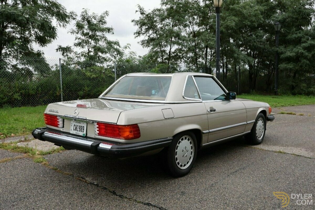 1989 Mercedes-Benz 560 SL, foto 7