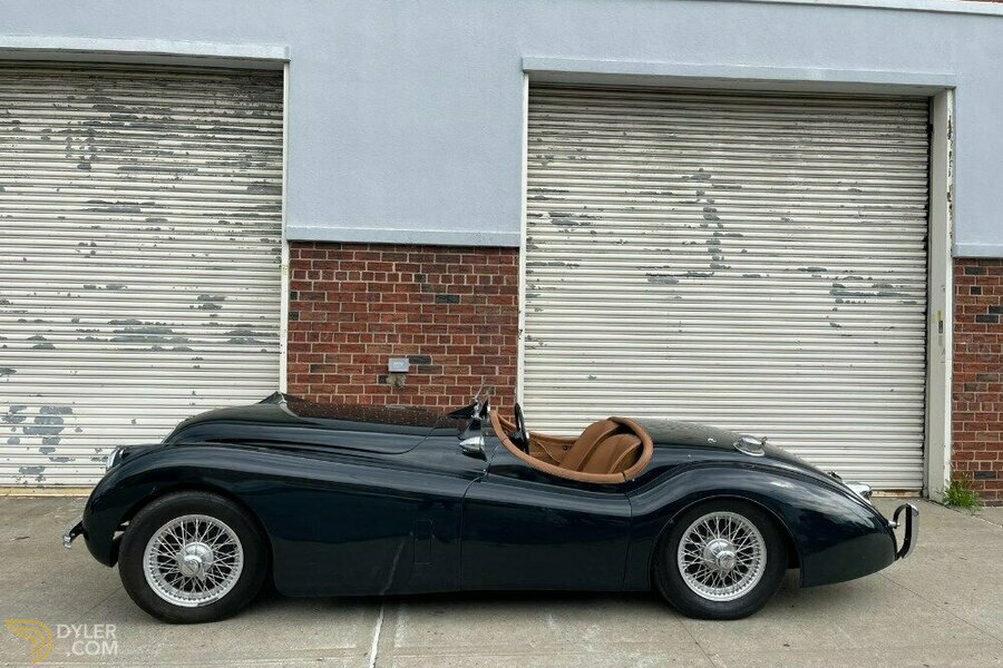 Jaguar XK Cabriolet/Roadster 1954 Verde