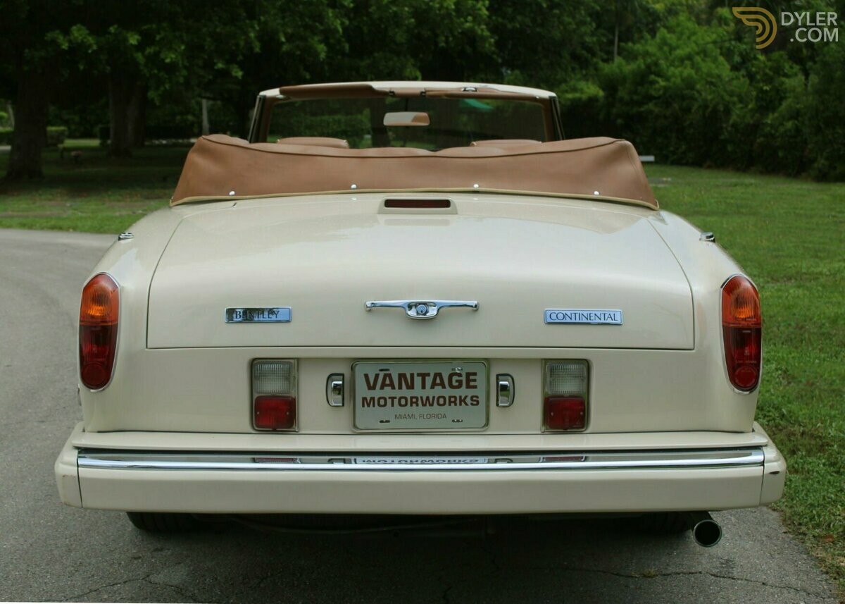1991 Bentley Continental, foto 8