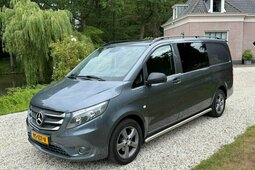 Mercedes-Benz Vito 114 CDI Automaat Lang Luxe Dubbel Cabine ECC/TH NL Minivan / MPV 2016 Grey