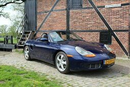 Porsche Boxster 2.7 met garantie. 3 x Boxster op voorraad Cabriolet / Roadster 2001 Blue