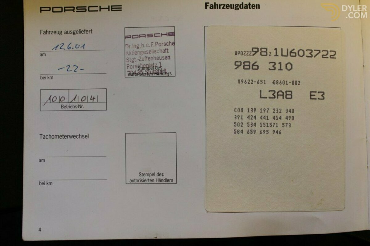 2001 Porsche Boxster 2.7 met garantie. 3 x Boxster op voorraad, foto 7