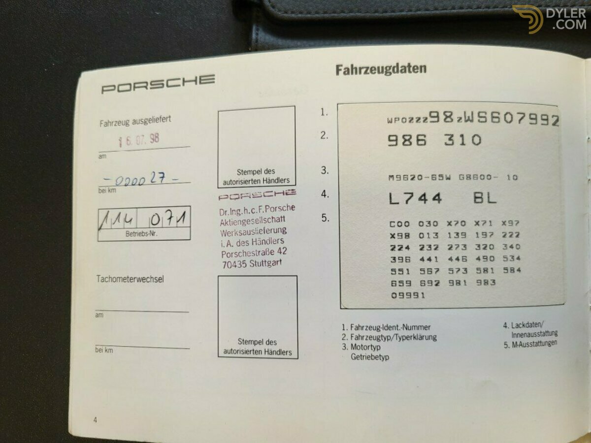1998 Porsche Boxster 2.5 met garantie. 4 x Boxster op voorraad!, foto 8