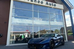 Ferrari 812 Blu tour de France  BTW auto Coupe 2020 Blue