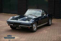 Chevrolet Corvette Stingray C2 Convertible  Daytona Blue Metallic  Cabriolet / Roadster 1964 Blau