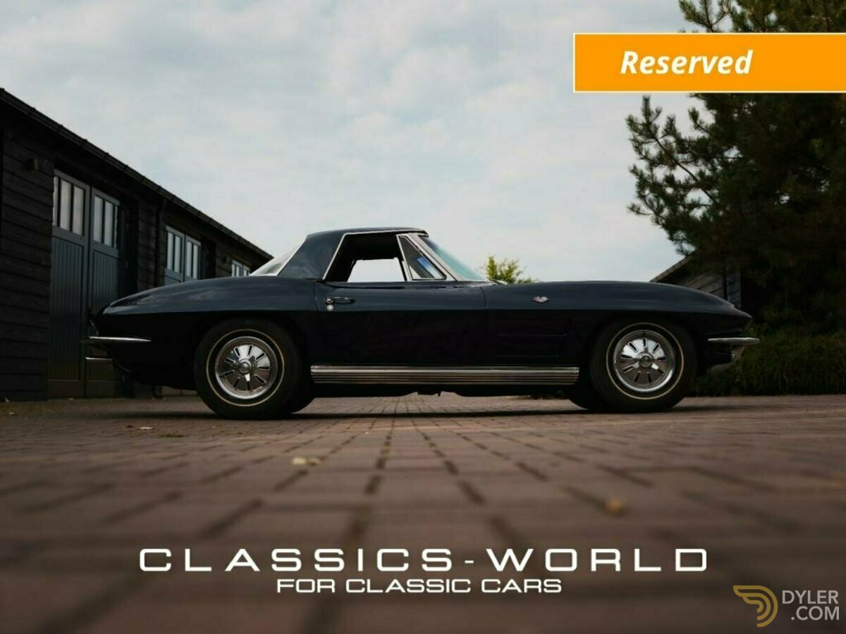 1964 Chevrolet Corvette Stingray C2 Convertible  Daytona Blue Metallic , foto 2