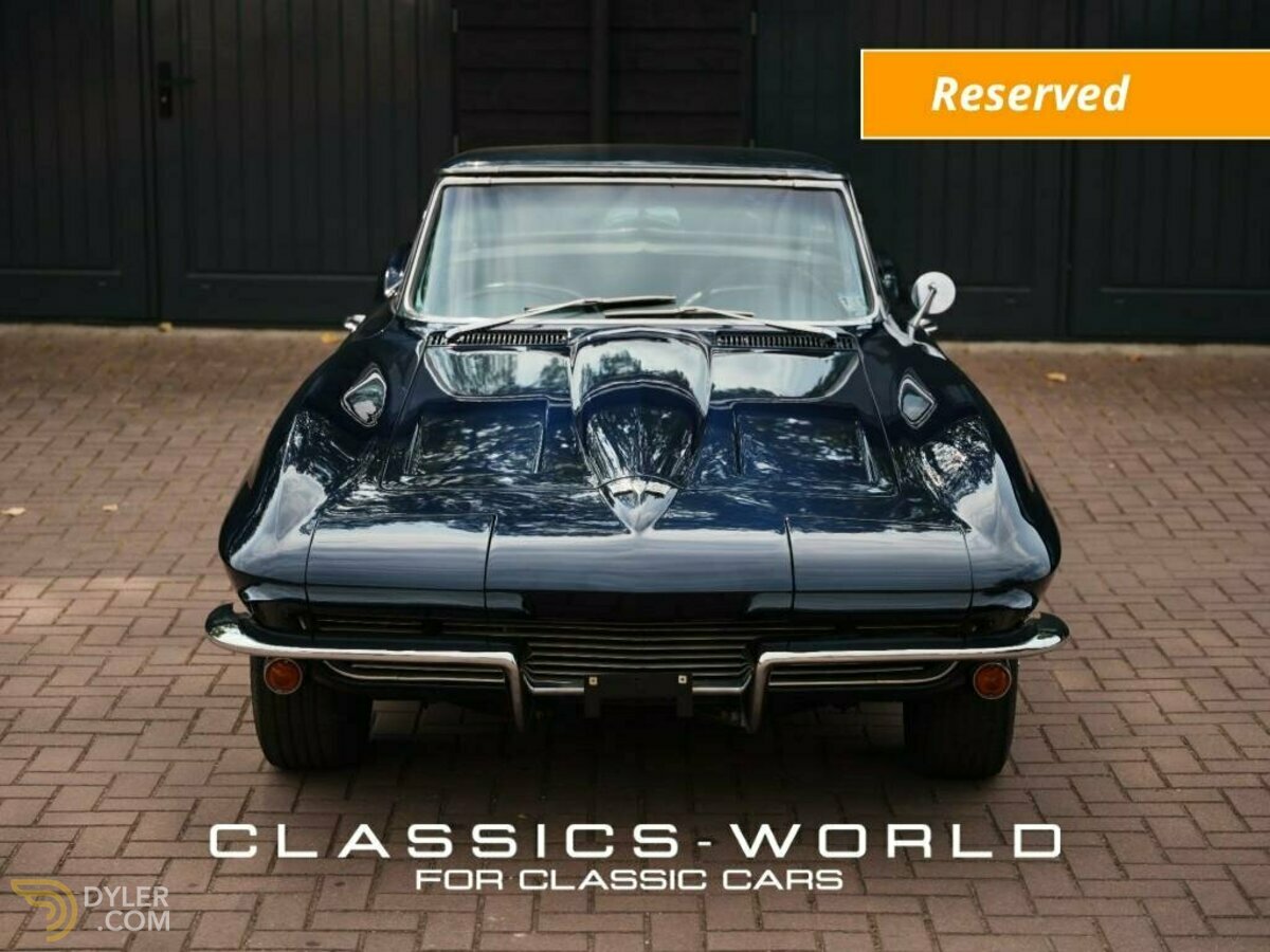 1964 Chevrolet Corvette Stingray C2 Convertible  Daytona Blue Metallic , foto 4