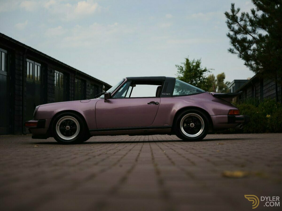 1986 Porsche 911 3.2 Carrera Targa G50  Cassis Rot Metallic - Just, foto 2