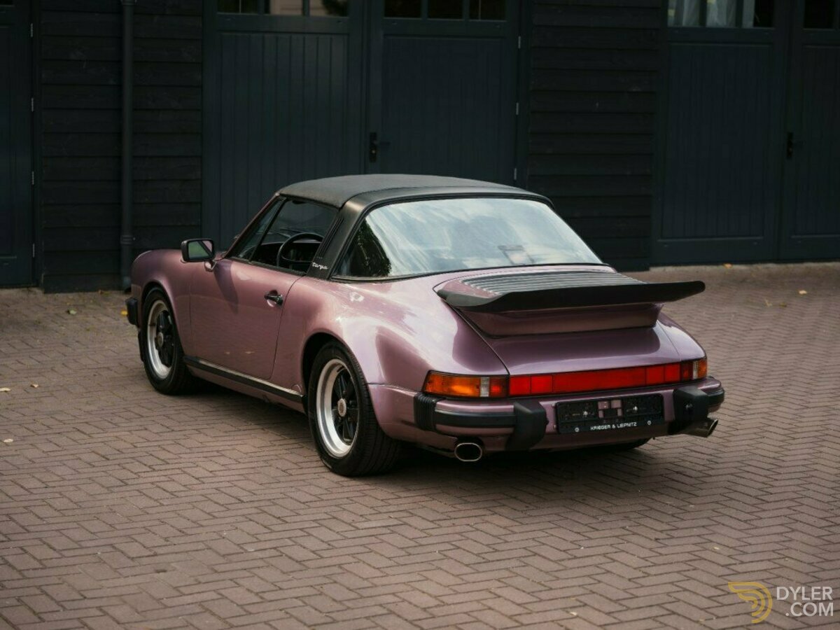 1986 Porsche 911 3.2 Carrera Targa G50  Cassis Rot Metallic - Just, foto 3