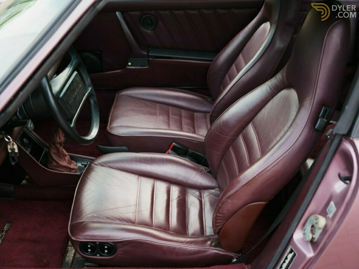 1986 Porsche 911 3.2 Carrera Targa G50  Cassis Rot Metallic - Just, foto 5