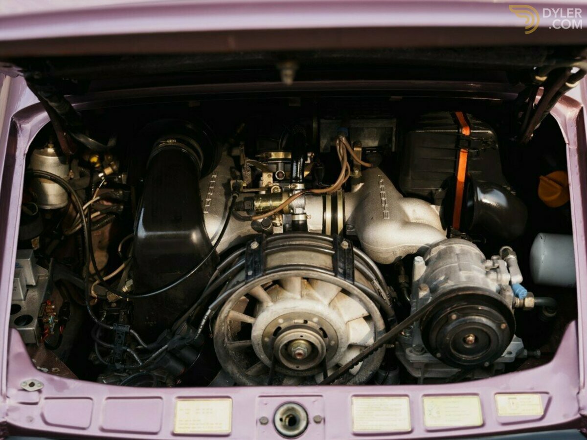 1986 Porsche 911 3.2 Carrera Targa G50  Cassis Rot Metallic - Just, foto 8