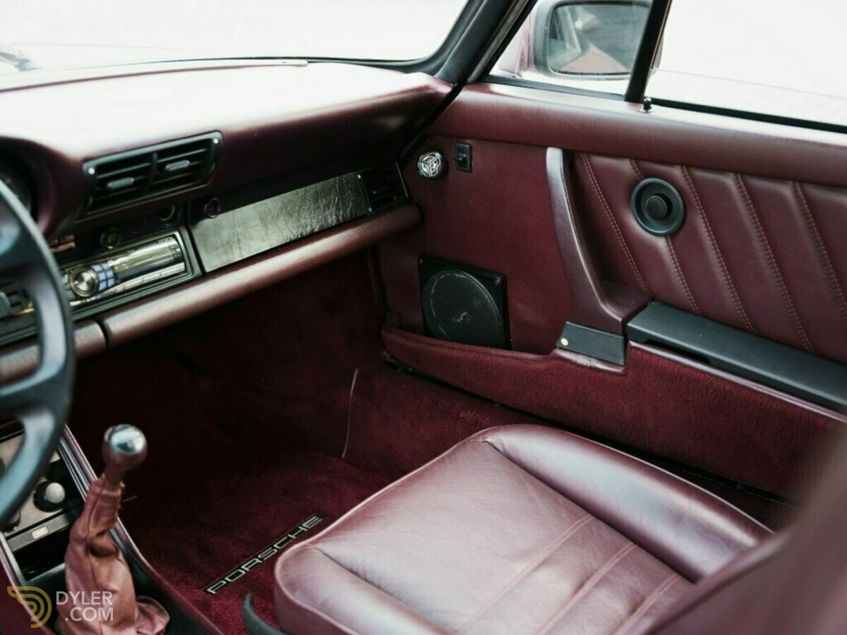 1986 Porsche 911 3.2 Carrera Targa G50  Cassis Rot Metallic - Just, foto 12