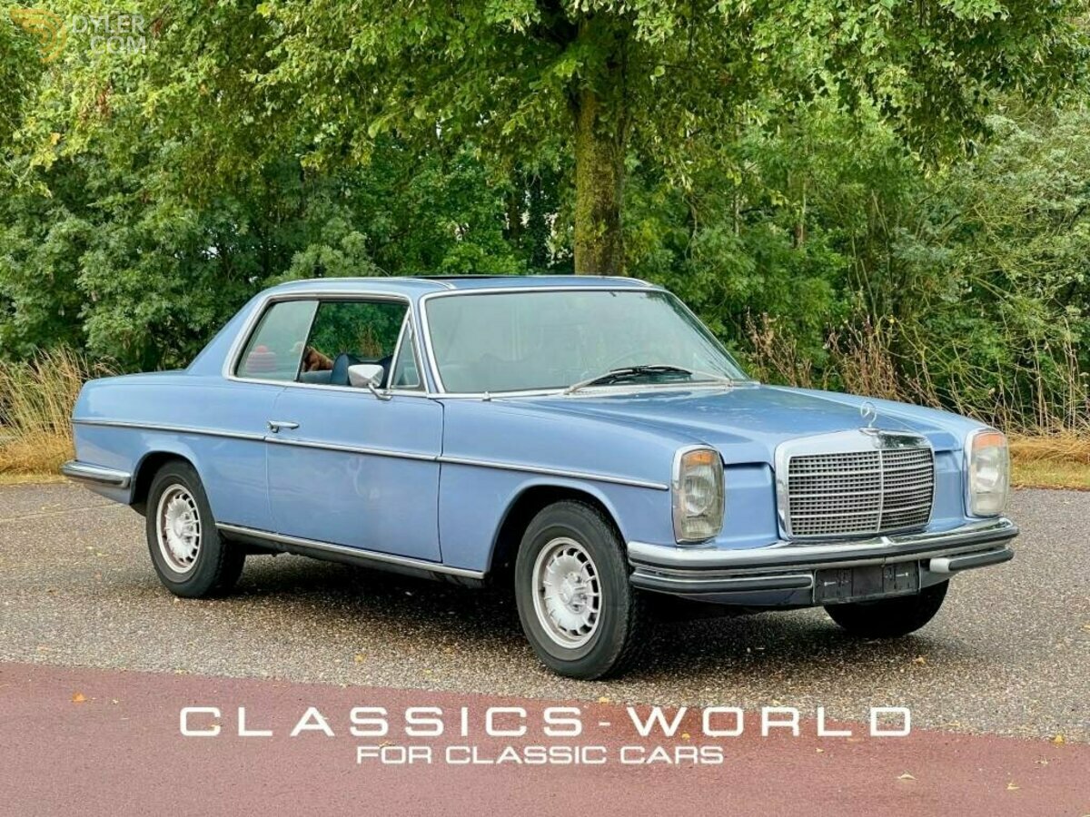 1970 Mercedes-Benz 250 C Coupé  Light Blue Metallic  Manual  Sunroof, foto 2
