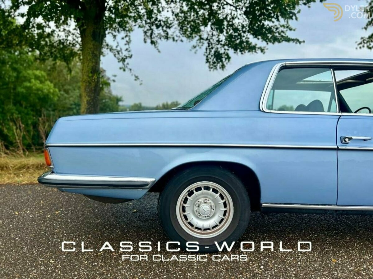 1970 Mercedes-Benz 250 C Coupé  Light Blue Metallic  Manual  Sunroof, foto 6