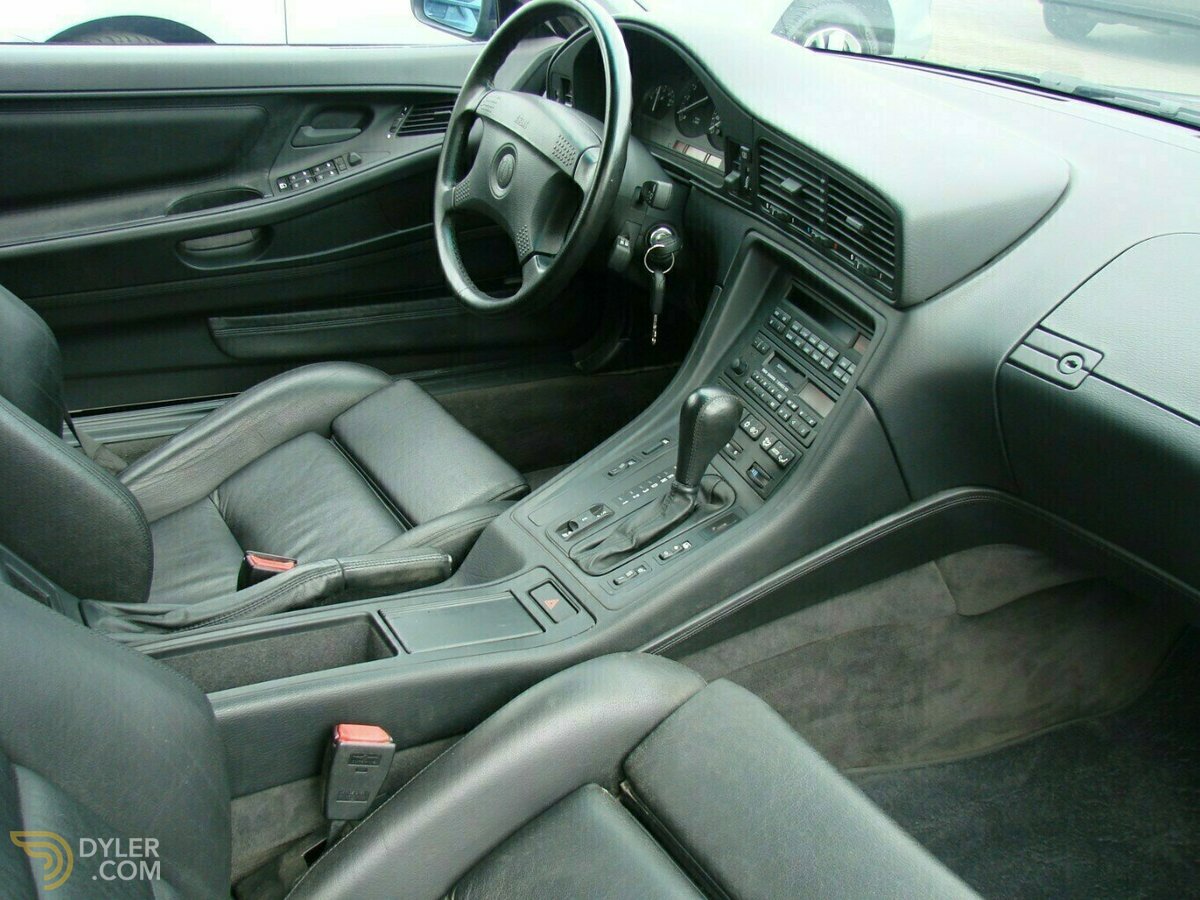 1992 BMW 850 CI 5.0 V12 erst 69,616Km 1Hand Leder..., foto 7