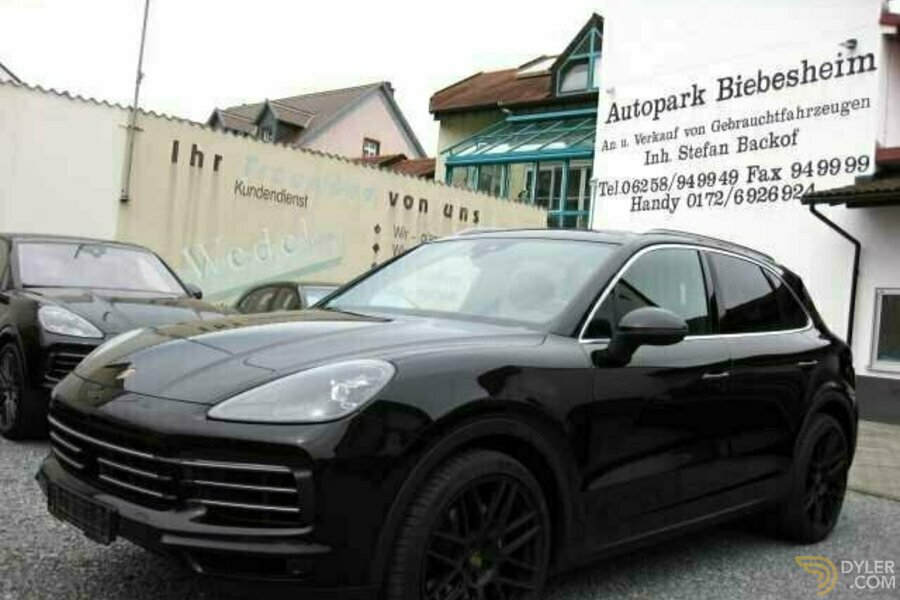 Porsche Cayenne Tiptr. S dt. Fzg.22Zoll Top Ausst.... 2018