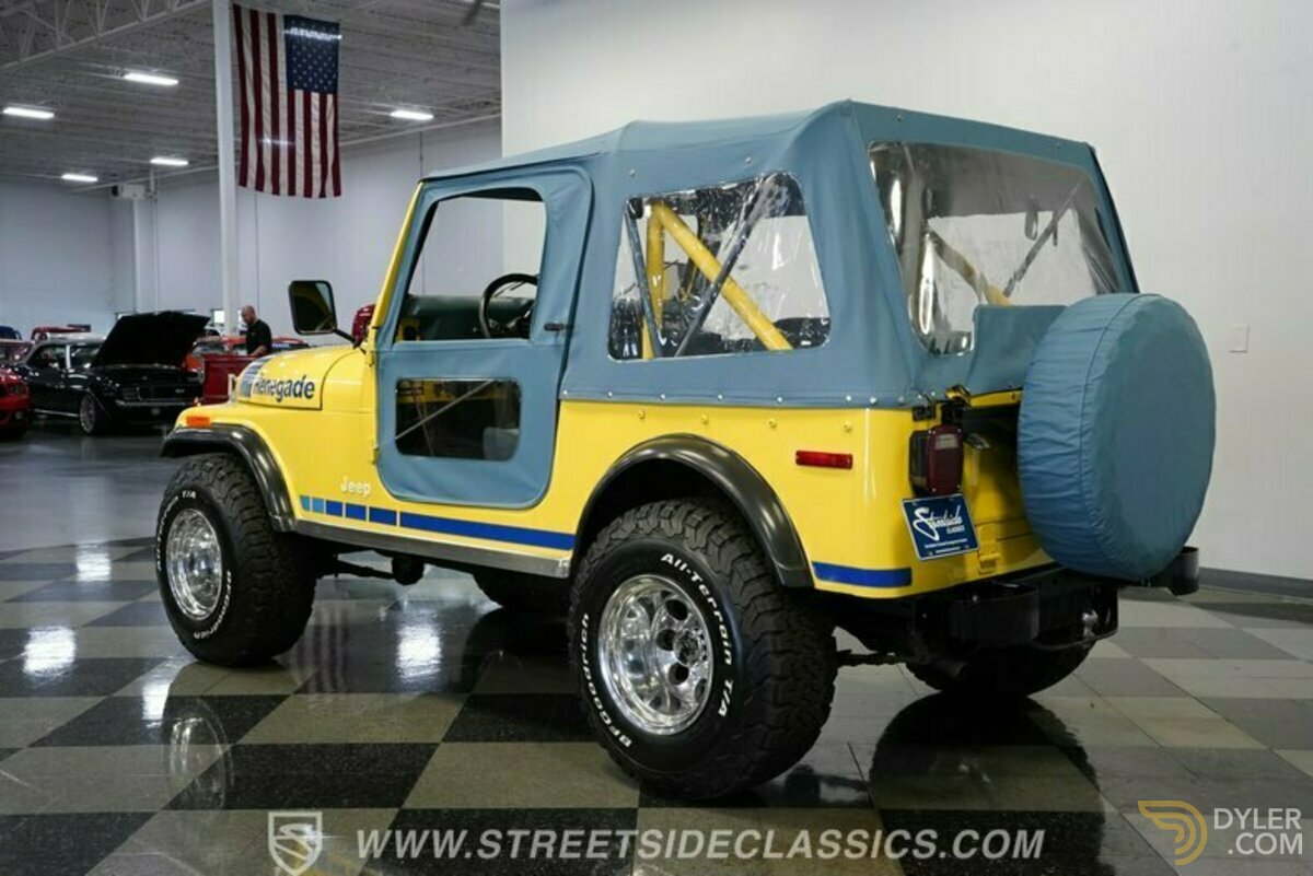 1979 Jeep CJ7 Renegade Denim Package, foto 9