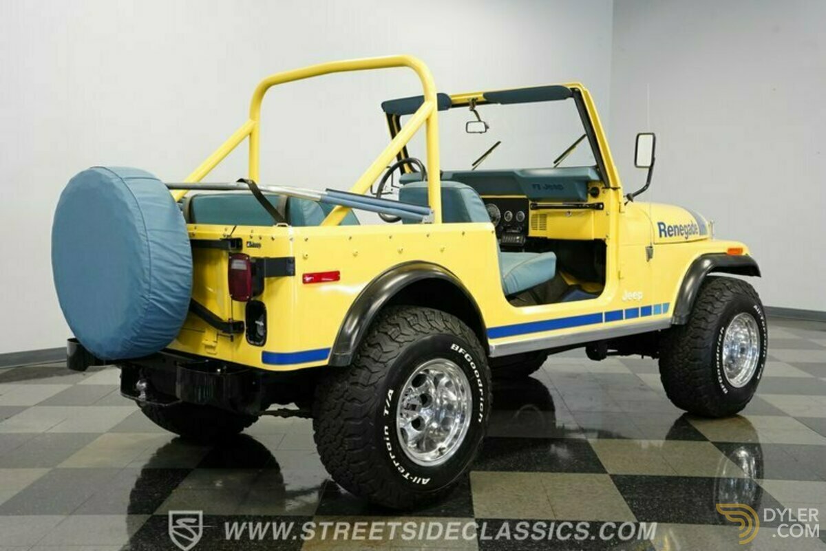 1979 Jeep CJ7 Renegade Denim Package, foto 12